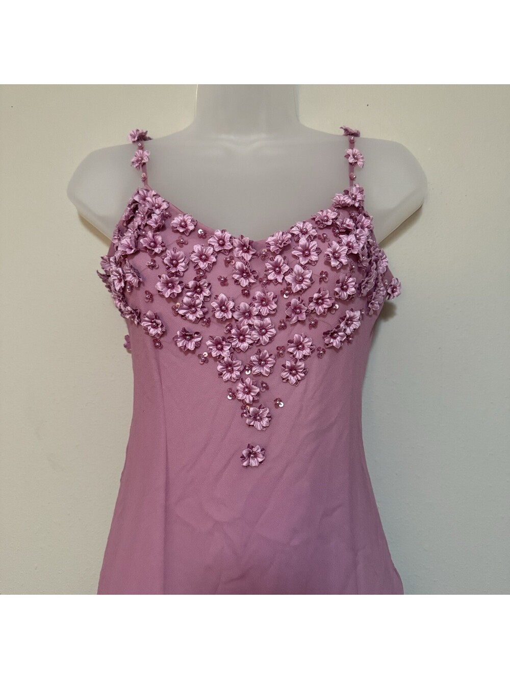 LAST DAY Sabrina the Teenage Witch Elisa Donovan Sue Wong Silk Floral Appliqué - Picture 6 of 9